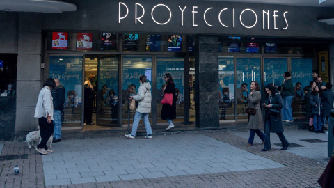 Sala de proyecciones, a 23 de marzo de 2025, en Madrid Sala de proyecciones, a 23 de marzo de 2025, en Madrid
