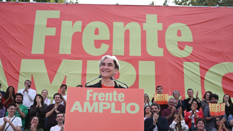 Ada Colau durante la presentación del Frente Amplio, el 17 de octubre. Ada Colau durante la presentación del Frente Amplio, el 17 de octubre.