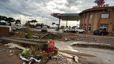 Imagen de las incidencias por las intensas lluvias en El Ejido (Almería), por las que el Ayuntamiento ha tenido que activar el Plan de Emergencias Municipal.A 17 de octubre de 2026 en El Ejido (Almería, Andalucía, España).Curro Vallejo / Europa Press17/10/2026
