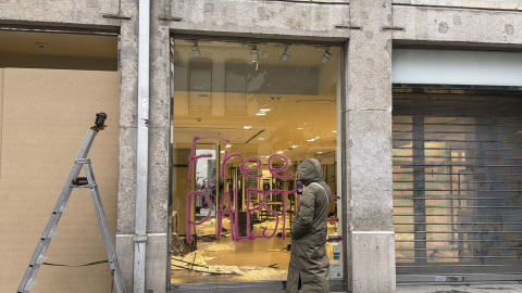 francia-huelga Ante la escalada de los altercados, el Ejecutivo francés ha optado por incrementar el despliegue de las fuerzas de seguridad.