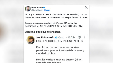 Reacciones a las palabras de Jon Echeverría.