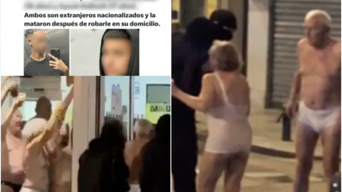 Montaje Miquel Fotomontaje de imágenes difundidas como bulos.