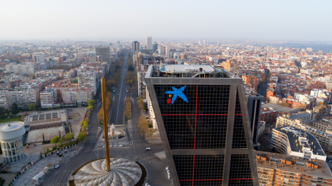 Sede de Caixabank en Madrid