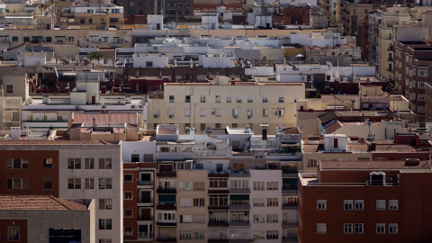 Vista panorámica de Madrid.