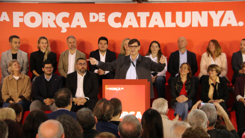 Salvador Illa en un acte aquest dissabte a Girona Salvador Illa en un acte aquest dissabte a Girona