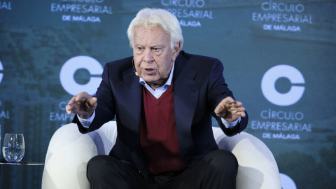Felipe González, en Málaga, el 22 de octubre de 2026. Felipe González, en Málaga, el 22 de octubre de 2026.