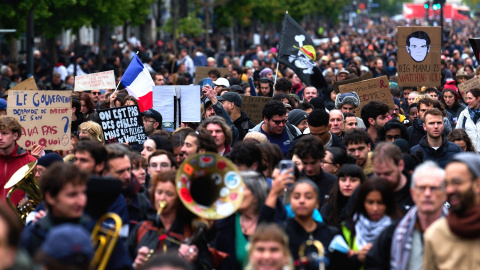 Protesta en París el pasado 24 de octubre.