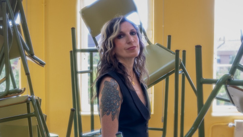 María Velasco, autora de la obra 'Mantener fuera del alcance de los niños'.