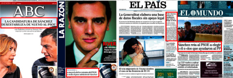 Portadas de la prensa del pasado 29 de enero de 2017.- Portadas de la prensa del pasado 29 de enero de 2017.-