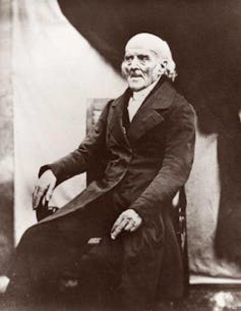 
 Daguerrotipo de Samuel Hahnemann, inventor de la homeopatía. Foto: Wikimedia Commons
