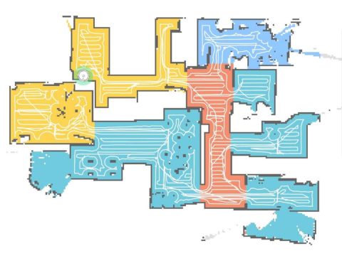 Mapa creado por un robot doméstico de limpieza. Jordi Vitrià/Flickr, CC BY-NC-SA Mapa creado por un robot doméstico de limpieza. Jordi Vitrià/Flickr, CC BY-NC-SA