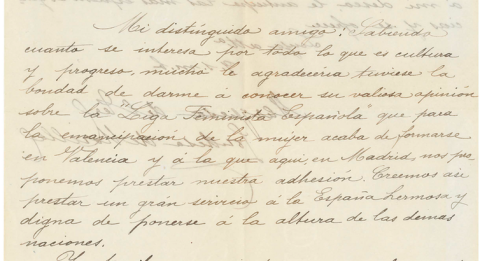 Carta de la Marquesa de Ter. Fondo epistolar de la Casa-Museo Unamuno - Universidad de Salamanca, Author provided Carta de la Marquesa de Ter. Fondo epistolar de la Casa-Museo Unamuno - Universidad de Salamanca, Author provided