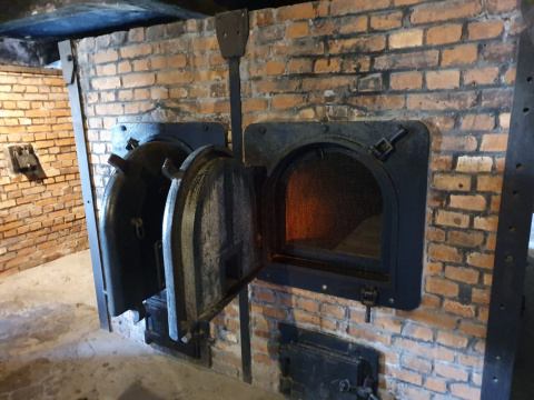 Horno en el campo de concentración de Auschwitz. SERGI TARRÉS Horno en el campo de concentración de Auschwitz. SERGI TARRÉS