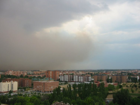 Aire sahariano en Valladolid. Fotografía de la autora., Author provided Aire sahariano en Valladolid. Fotografía de la autora., Author provided
