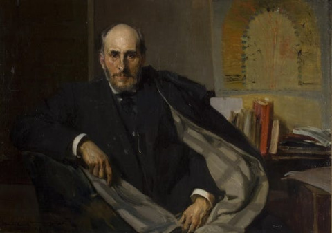 
 Retrato de Cajal realizado por Joaquín Sorolla / Wikimedia Commons, CC BY
