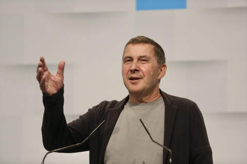  El coordinador general de EH Bildu, Arnaldo Otegi.- EUROPA PRESS