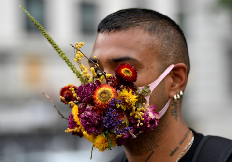  Manifestación de 'Black Trans Lives Matter' en Londres. /REUTERS