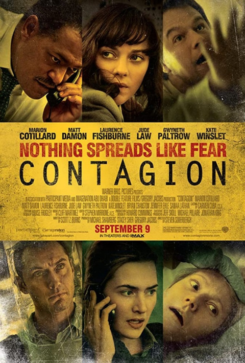Cartel de la película 'Contagio'. Cartel de la película 'Contagio'.