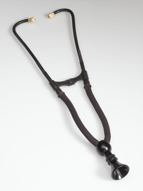 En 1859, el médico escocés Somerville Scott Allison diseño el estetoscopio diferencial. Wikimedia Commons / Wellcome Trust, CC BY-SA