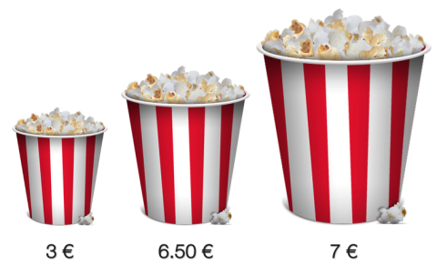 Tamaño cubos palomitas 2