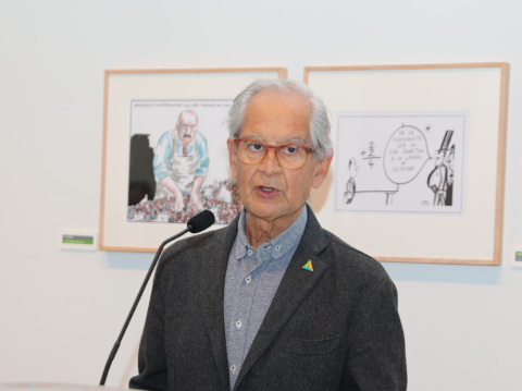 El dibujante y humorista gráfico, Andrés Rábago García, conocido como 'El Roto'.- Isabel Infantes / Europa Press El dibujante y humorista gráfico, Andrés Rábago García, conocido como 'El Roto'.- Isabel Infantes / Europa Press