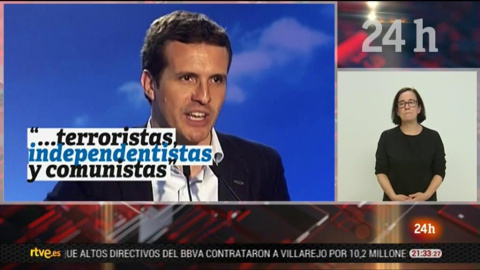  Pablo Casado en una entrevista en RTVE.- RTVE