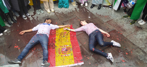  Tanto Pedro Sánchez como Albares pasan por alto las continuas violaciones de DDHH en el Sáhara Occidental por parte de Marruecos. - D.B.