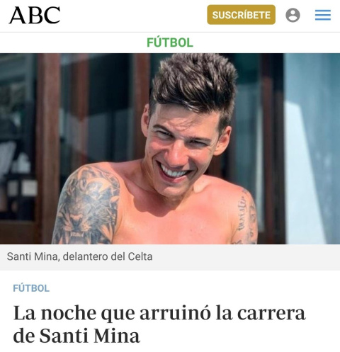  El titular de 'ABC' despertó la desaprobación y duras críticas en redes sociales.