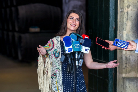  Olona, de bodegas en Jérez. - Joaquín Corchero / Europa Press