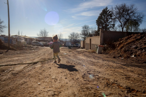 Barriadas como la Cañada Real en Madrid son marginadas por la derecha que fabula con distopías. - Ricardo Rubio / Europa Press Barriadas como la Cañada Real en Madrid son marginadas por la derecha que fabula con distopías. - Ricardo Rubio / Europa Press