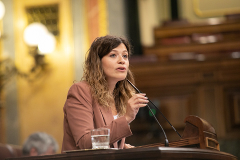  La diputada Laura Berja en el Congreso.- PSOE