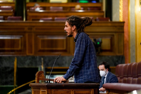 Alberto Rodríguez en una de sus intervenciones en una sesión plenaria en el Congreso de los Diputados (Foto de archivo). -A. MARTÍNEZ VÉLEZ POOL / Europa Press Alberto Rodríguez en una de sus intervenciones en una sesión plenaria en el Congreso de los Diputados (Foto de archivo). -A. MARTÍNEZ VÉLEZ POOL / Europa Press