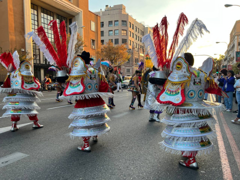 Cabalgata de la hispanidad en Madrid 2022 por Vanesa Martin