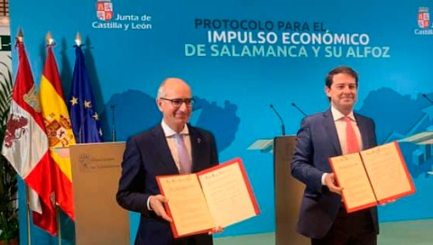  Iglesias y Mañueco no son capaces de arrojar luz sobre los libros de financiación del PP. - Diputación de Salamanca