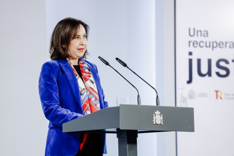  La ministra de Defensa, Margarita Robles. - Carlos Luján / Europa Press