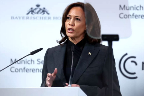 Kamala Harris se reinvindicó como una líder de primer orden en la Conferencia de Seguridad de Múnich. - Johannes Simon / EFE / EPA Kamala Harris se reinvindicó como una líder de primer orden en la Conferencia de Seguridad de Múnich. - Johannes Simon / EFE / EPA