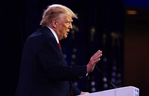  El expresidente de EEUU Donald Trump durante un acto en Washington, a 24 de junio de 2023. - Aaron Schwartz/ Sopa Images Via Z / Europa Press