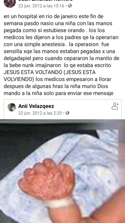 Publicado en FB el 22/6/2012. Publicado en FB el 22/6/2012.