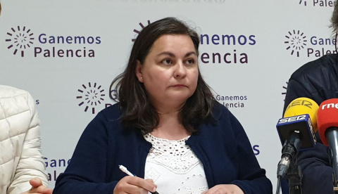  Sonia Ordóñez, candidata de Ganemos Palencia.