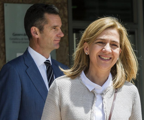  Urdangarin y la infanta Cristina, en una imagen de archivo. EFE