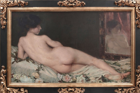 "Desnudo de mujer" de Aurelia Navarro "Desnudo de mujer" de Aurelia Navarro