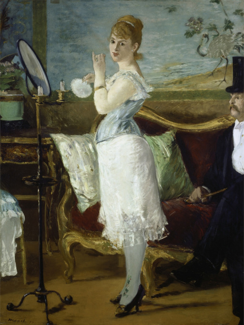 Nana (1877) de Édouard Manet. 