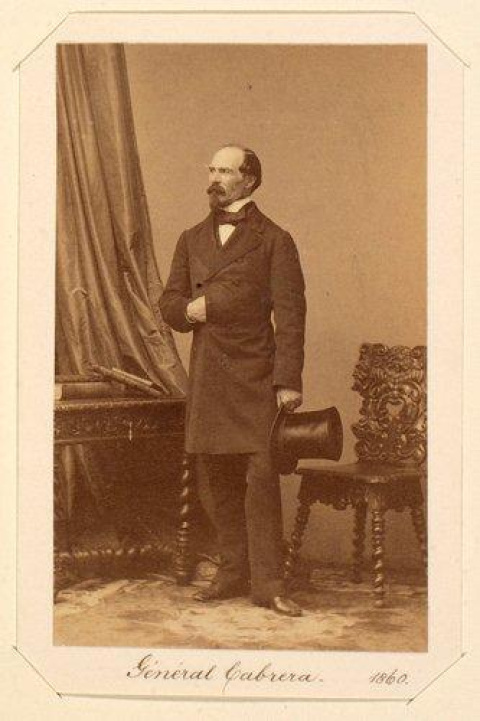 Retrato de Ramón Cabrera.