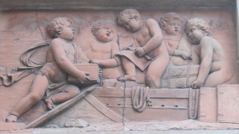 Friso de la Casa Xifré. Fuente: Associació Antropologies