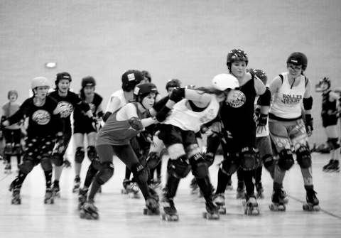 Un momento durante el entrenamiento en el polideportivo Las Cruces.- CHRISTIAN GONZÁLEZ Un momento durante el entrenamiento en el polideportivo Las Cruces.- CHRISTIAN GONZÁLEZ