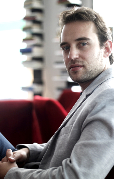 El escritor Joël Dicker.- JAIRO VARGAS El escritor Joël Dicker.- JAIRO VARGAS