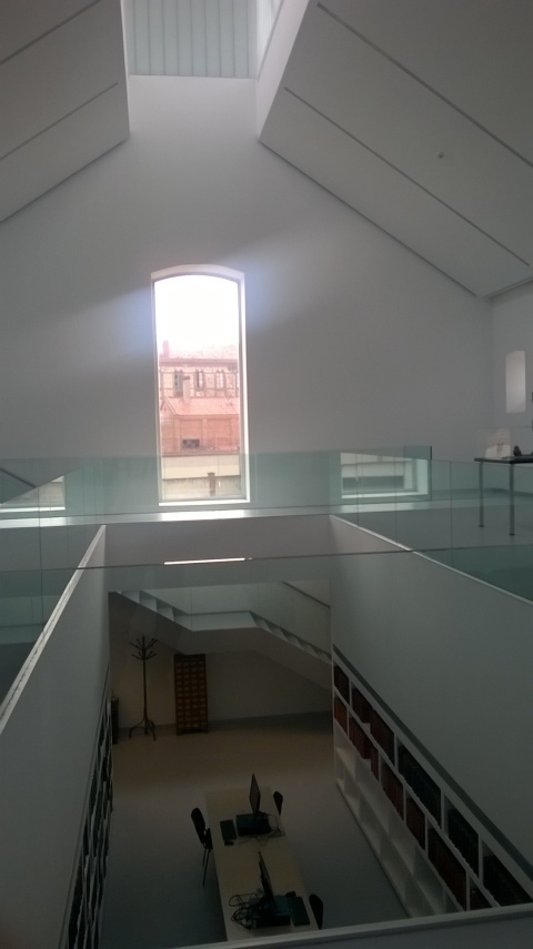 Museo policial en una galería de la cárcel