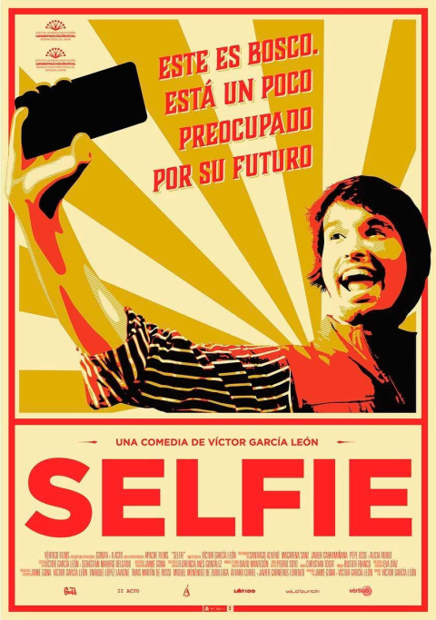 Cartel de la película 'Selfie'.