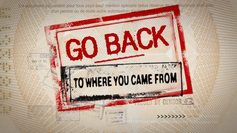 Cartel promocional de Go Back. Cartel promocional de Go Back.
