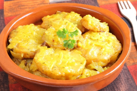 Receta de patatas a la importancia. Patatas a la importancia.